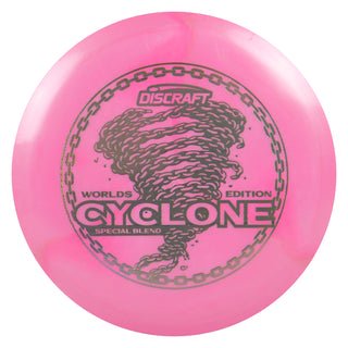 Discraft Disc Golf 2026 Worlds ESP Swirl Cyclone Fairway Driver Pink/Holo 173-174g