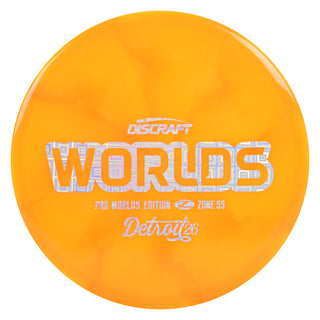 Discraft Disc Golf 2026 Worlds Z Swirl Zone SS Putt and Approach Orange/Cubic Prisms 173g