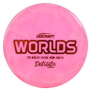 Discraft Disc Golf 2026 Worlds Z Swirl Zone SS Putt and Approach Pink/Orange 169g