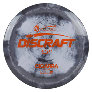 Discraft Disc Golf Anthony Barela Signature ESP Cigarra Fairway Driver 7/6/-1/2 Black Grey/Orange 164-166g