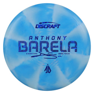 Discraft Disc Golf Anthony Barela Swirl CT Focus Putter 2/2/-1/2 Blue/Navy Shatter 170-172g