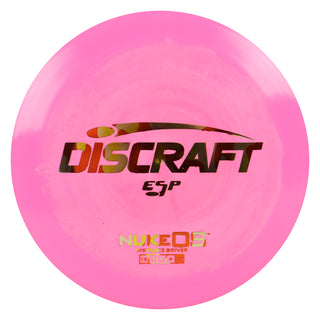 Discraft Disc Golf ESP Nuke OS Distance Driver 13/4/0/4 Hot Pink/Autumn Camo 170-172g