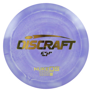 Discraft Disc Golf ESP Nuke OS Distance Driver 13/4/0/4 Purple/Gold 170-172g