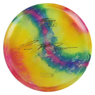 Discraft Disc Golf Paul McBeth Z Line Fly Dye Luna Putter 3/4/0/2 Rainbow Swirl/Gold 174g