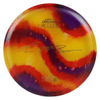 Discraft Disc Golf Paul McBeth Z Line Fly Dye Luna Putter 3/4/0/2 Yellow Red Purple/Gold 175g