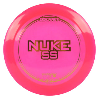 Discraft Disc Golf Z Line Nuke SS Distance Driver 13/5/-3/3 Pink/Bronze 173-174g