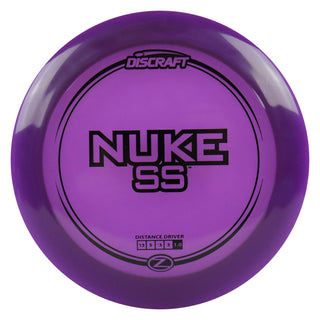 Discraft Disc Golf Z Line Nuke SS Distance Driver 13/5/-3/3 Purple/Black 173-174g
