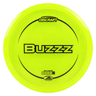 Discraft Disc Golf Z Lite Buzzz Midrange 5/4/-1/1 Yellow/Black 162g