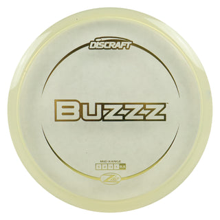 Discraft Disc Golf Z Lite Buzzz Midrange 5/4/-1/1 Clear/Gold 163g