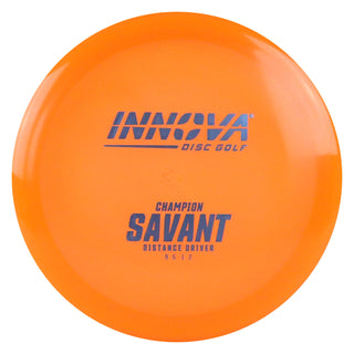 Innova Disc Golf Champion Savant Distance Driver 9/5/-1/2 Orange/Slate 167 grams