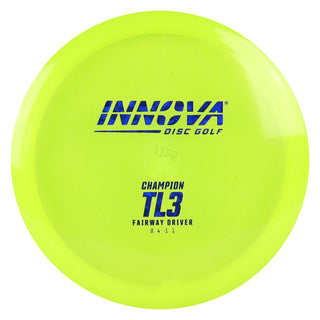 Innova Disc Golf Champion TL3 Fairway Driver 8/4/-1/1 Yellow/Navy Shatter 173 grams