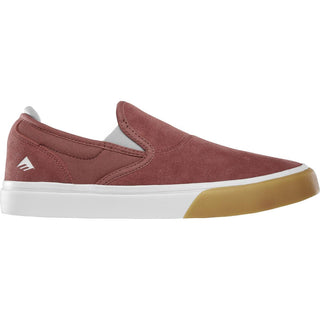 Emerica Skateboard Shoes Wino G6 Slip-On Burgundy/Gum