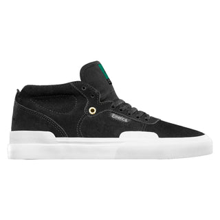 Emerica Skateboard Shoes Pillar Black/White/Gold Mens