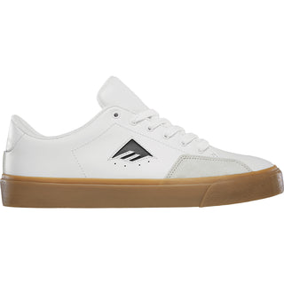 Emerica Skateboard Shoes Temple White/Gum Mens