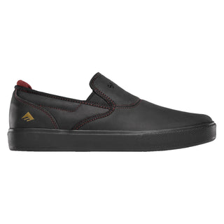 Emerica Skateboard Shoes Wino G6 Slip Cup Black/Black/Red Mens