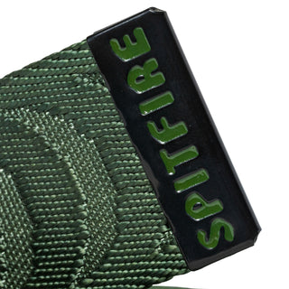 Spitfire Wheels Belt Bighead Cutout Crescent Jacquard Olive/Black