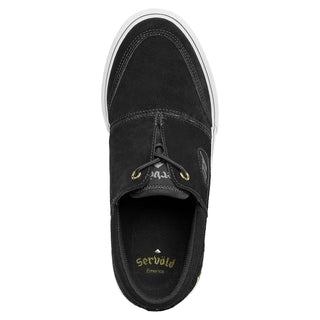 Emerica Skateboard Shoes Servold Black/White/Gold