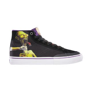 Emerica Skateboard Shoes Omen Hi X Dinosaur Jr Black/Purple Mens