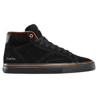Emerica Skateboard Shoes Omen Hi X Biltwell Black