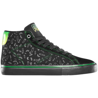 Emerica Skateboard Shoes Omen Hi X Creature Black/Black