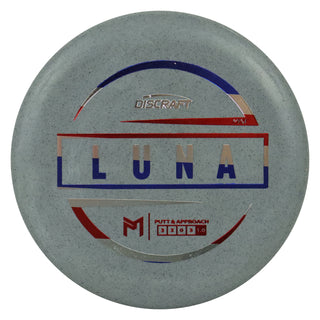 Discraft Disc Golf McBeth Luna Mini 6" Thrower or Marker Light Grey/USA