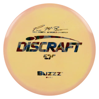 Discraft Disc Golf Paul McBeth ESP Buzzz Mini 6" Thrower or Marker Peach/Wonder