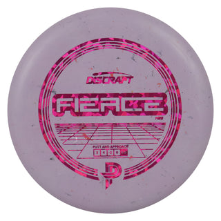 Discraft Disc Golf Pierce Fierce Mini 6" Thrower or Marker Light Purple/Magenta Shatter