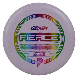 Discraft Disc Golf Pierce Fierce Mini 6" Thrower or Marker Light Purple/Rainbow