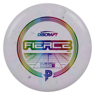 Discraft Disc Golf Pierce Fierce Mini 6" Thrower or Marker Lavender/Rainbow