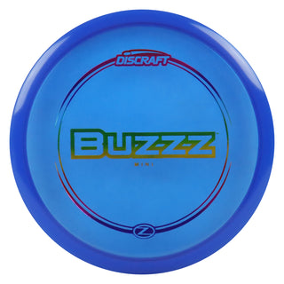 Discraft Disc Golf Z Line Buzzz Mini 6" Thrower or Marker Indigo/Rainbow