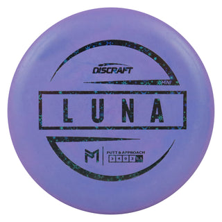 Discraft Disc Golf McBeth Luna Mini 6" Thrower or Marker Purple/Black Holo Stars