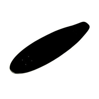 Moose Longboard Deck 9" x 40" Kicktail Black