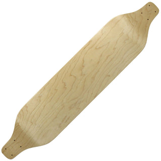 Longboard Moose Drop Down Deck 8" x 40" Zebra Bamboo