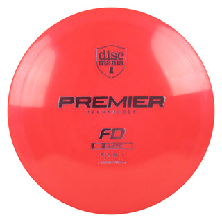 Discmania Disc Golf Premier Q-Line FD Fairway Driver 7/7/0/1 Red/Lavender 174 grams