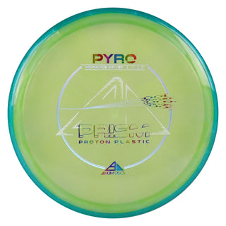 Axiom Disc Golf Prism Proton Pyro Midrange Driver 5/4/0/2.5 Sage/Turquoise Flake 177 grams