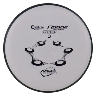 MVP Disc Golf Electron Anode Putt and Approach 2.5/3/0/0.5 Grey 170 grams