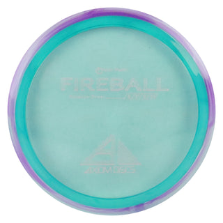 Axiom Disc Golf Proton Fireball Distance Driver 9/3.5/0/3.5 Turquoise Flake/Purple Swirl 157 grams