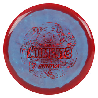 Innova Disc Golf Halo Star Wombat3 Midrange 5/6/-1/0 Blue Red/Red Shatter 171 grams
