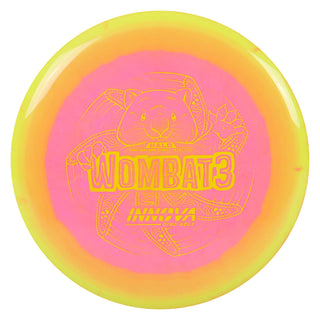 Innova Disc Golf Halo Star Wombat3 Midrange 5/6/-1/0 Pink Yellow/Yellow 158 grams
