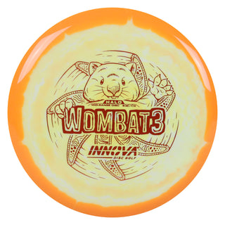 Innova Disc Golf Halo Star Wombat3 Midrange 5/6/-1/0 White Orange/Orange 149 grams