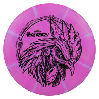 Discraft Disc Golf Chris Dickerson CT Swirl Roost Putter 2/5/0/2 Dark Pink/Black 170-172g