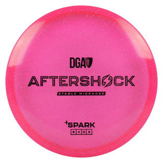DGA Disc Golf Spark Aftershock Midrange 5/4/0/2 Pink/Black 173-174g
