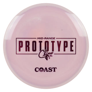 Climo Disc Golf Prototype Signature Line Coast Midrange 6/6/-1/1 Blush/Magenta 176g