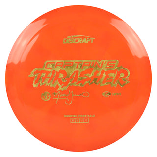Discraft Disc Golf 2026 Missy Gannon Captain's Thrasher Driver 12/5/0/2 Orange/Gold Stars 175g