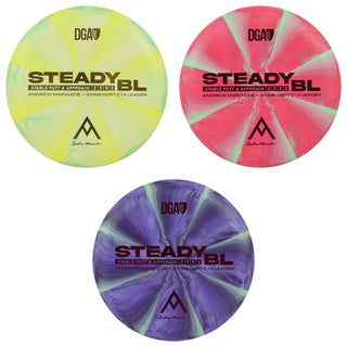 DGA Disc Golf Andrew Marwede Stone Swirl Steady BL Putter 2/3/0/2 - Choose Exact Disc