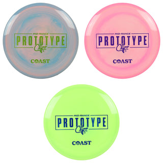 Climo Disc Golf Prototype Signature Line Coast Midrange 6/6/-1/1 - Choose Exact Disc