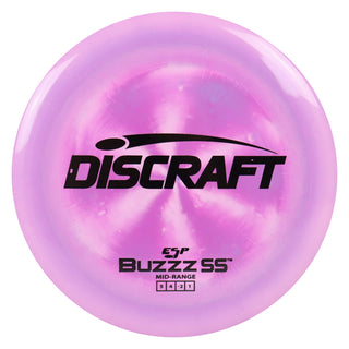 Discraft Disc Golf ESP Buzzz SS Midrange Disc 5/4/-2/1 Purple/Black 170g