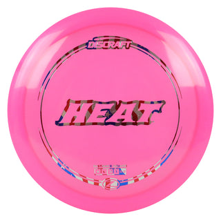 Discraft Disc Golf Z Line Heat Distance Driver 9/6/-3/1 Pink/USA 173-174g