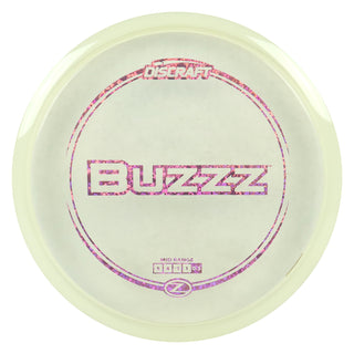Discraft Disc Golf Z Line Buzzz Midrange Disc 5/4/-1/1 Clear/Pink Hearts 175-176g