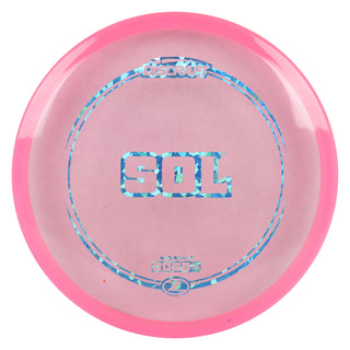 Discraft Disc Golf Z Line Sol Midrange Disc 4/5/-3/0 Pink/Blue Shatter 164-166g